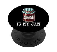 Ser Abuela es mi Mermelada Día de la Madre Abuela Nana Mimi PopSockets PopGrip Adhesivo