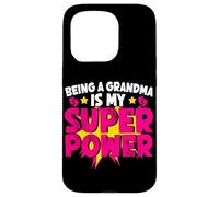 Ser Abuela es mi súper Poder Abuela bromea Abuelita Carcasa para iPhone 15 Pro