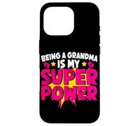 Ser Abuela es mi súper Poder Abuela bromea Abuelita Carcasa para iPhone 16 Pro