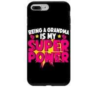 Ser Abuela es mi súper Poder Abuela bromea Abuelita Carcasa para iPhone 7 Plus/8 Plus