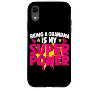 Ser Abuela es mi súper Poder Abuela bromea Abuelita Carcasa para iPhone XR