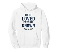 Ser Amado es ser Conocido Retro Vintage Cita de Amor 10 Sudadera con Capucha