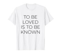Ser Amado es ser Conocido Retro Vintage Love Quote 5 Camiseta