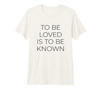 Ser Amado es ser Conocido Retro Vintage Love Quote 5 Camiseta Premium