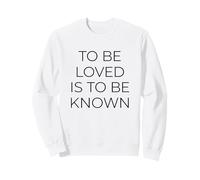 Ser Amado es ser Conocido Retro Vintage Love Quote 5 Sudadera
