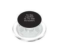 Ser Amado es ser Conocido Retro Vintage Love Quote 6 PopSockets PopGrip para MagSafe