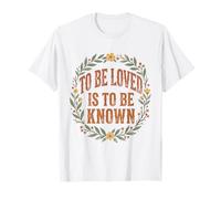 Ser Amado es ser Conocido Retro Vintage Love Quote 7 Camiseta
