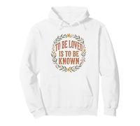 Ser Amado es ser Conocido Retro Vintage Love Quote 7 Sudadera con Capucha