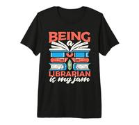 Ser Bibliotecario es mi Bibliotecario Amante de la Biblioteca de la Escuela Jam Camiseta Premium