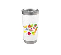 Ser el fruto Cristiano Versículo Espíritu Gálatas Inspirador Vaso térmico de acero inoxidable de doble pared