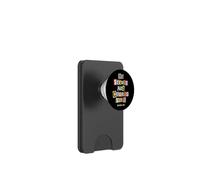 Ser Fuerte y Valiente Biblia fe Cristiana PopSockets PopWallet para MagSafe