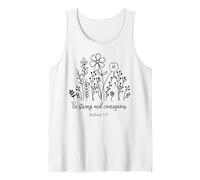 ser Fuertes y Valientes Cristianos Hombres Mujeres aman a Dios Jesús Camiseta sin Mangas