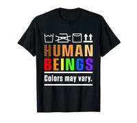 Ser Humano Los Colores Pueden Variar LGBTQ Homosexual Amor Camiseta
