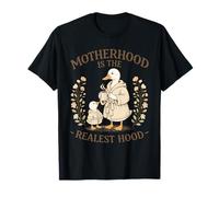 Ser Madre Ganso es el Barrio más Real Mamá Divertida Camiseta