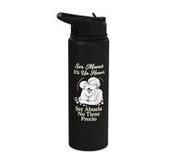 Ser Mamá Honor Ser Abuela Sentido Día de la Madre Cita Española Stainless Steel Insulated Water Bottle