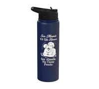 Ser Mamá Honor Ser Abuela Sentido Día de la Madre Cita Española Stainless Steel Insulated Water Bottle