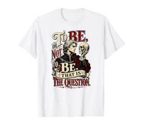 Ser o no ser Hamlet Cita William Shakespeare Camiseta gráfica económica