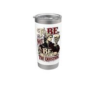 Ser o no ser Hamlet Cita William Shakespeare Vaso térmico de acero inoxidable de doble pared