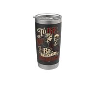 Ser o no ser Hamlet William Shakespeare Cita Vaso térmico de acero inoxidable de doble pared