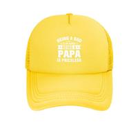 Ser Padre Es Un Honor. Ser Papá No Tiene Precio. Mujer Hombre Gorra Trucker Resistente Gorra De Béisbol Clásico Sombrero para Senderismo Aire Libre Verano