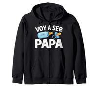 Ser Papa Voy a Ser Papa Papá estará en español nuevo padre Sudadera con Capucha