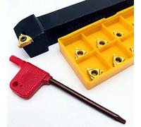 SER portaherramientas de torneado de hilo externo SER1010H11 SER1212H11 SER1616H11 + 10 Uds MMT 11ER AG60 herramientas de piezas de torno de carburo(SER1010H11,MMT11ER AG60 VP15TF)