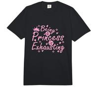 Ser Princesa es agotador majestuosamente Cansado Comfort Colors Adult Heavyweight T-Shirt