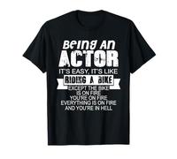 Ser un Actor Cita Divertida Humor Dicho Camiseta