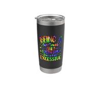 Ser un adulto funcional todos los días parece un poco excesivo Vaso térmico de acero inoxidable de doble pared