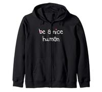 SER UN Buen Humano Amable Buena Persona Hombres Mujeres Bondad Sudadera con Capucha