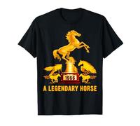 Ser un Caballo Legendario Desde 1966 Año Nuevo 2026 Papá y mamá Camiseta
