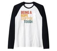 Ser un patrón de Cuerda es difícil, Pero yo también lo Soy Camiseta Manga Raglan