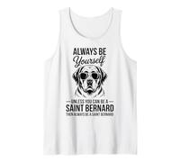 Ser un Perro San Bernardo Divertido San Bernardo Camiseta sin Mangas