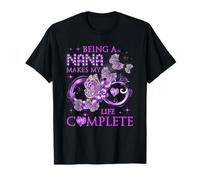 Ser una Abuela Hace Que mi Vida Sea Completa Abuela Camiseta