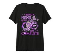 Ser una Abuela Hace Que mi Vida Sea Completa Abuela Camiseta Premium