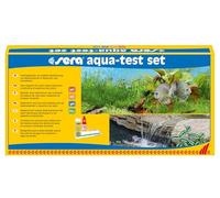 sera 04000 aqua-test, set di test per acquari e laghetti con i 4 principali test dell'acqua pH, GH, KH, NO2 per acqua di laghetto o acquario, test per avanzati, rapidi, accurati e professionali, 1 Unità (Confezione da 1)