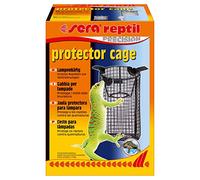Sera 32030 Reptil Protector Cage - Cesto Protector para terrarios o terrarios (protección contra Quemaduras), Color Negro