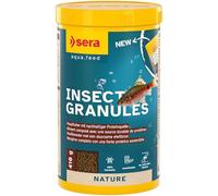 Sera Alimento para peces en gránulos con harina de insectos, 1000 ml, sin colorantes ni conservantes