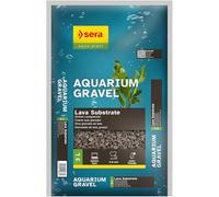 Sera Aquarium Gravel Lava Substrate 3 L | Sustrato para acuarios de Agua Dulce | para Peces, loricarídos y gambas | Aspecto Natural