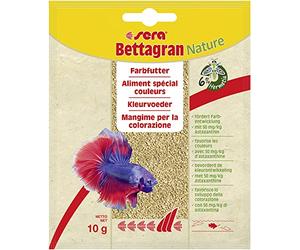 Sera Bettagran - Alimentos completos en gránulos, indicado para Betta (10 gr)