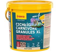 Sera Cichlid Red XL un alimento para carnivore más grande de carnívoros, por ejemplo, Malawi, Oscar & Fontosa con prebióticos para un mejor aprovechamiento de la alimentación