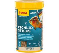 Sera Cichlids Sticks 250 ml 52g Mangime per Pesci Acquario