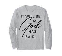 Será como Dios ha Dicho Manga Larga