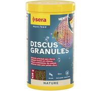 Sera Discus Granules 1.000ml (420g) | Alimento Principal para Peces Disco | Granulado Blando de Hundimiento Lento | con Proteínas, Ajo y Prebióticos | Favorece Desarrollo y Fertilidad