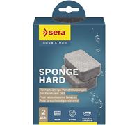 sera Esponja de Limpieza Sponge Hard para la Suciedad persistente en el Acuario, Elimina Algas en el Cristal de acuarios