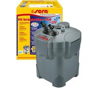 sera Fil bioactive 250 + UV | Filtro Exterior sera Fil bioactive 250 + UV - para acuarios de Agua Dulce de hasta 250 l | filtrado óptimo | reducción de Agentes patógenos por UV-C