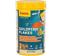 Sera Goldy Nature - El Copo Natural Forro para pequeños Peces de Agua fría sin Color y conservantes