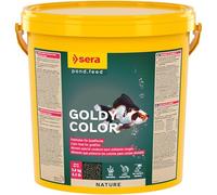 sera Goldy Color 10 L | alimento Que Potencia los Colores para Carpas Doradas | granulado Flotante, Que Mantiene su Forma en el Agua | con un 10% de espirulina | favorece la Intensidad de los Colores