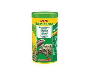 SERA Herbs'n'Loops Nature - Alimento para Acuario, 1000 ml