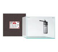 Sera Kit Scaper Cube 64 L + X-Edge 300 + Thermo-Safe - Kit Acuario + Filtro + Alfombrilla Aislamiento Térmico